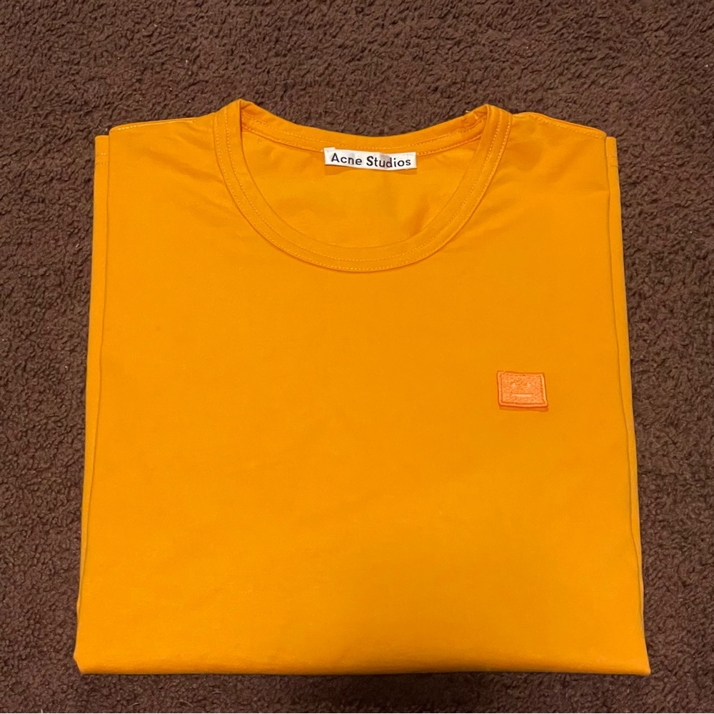 Orange Acne Studios Nash T-Shirt